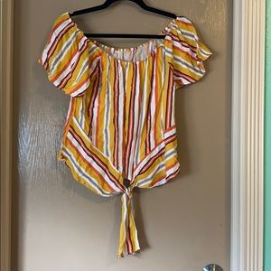 True Destiny Stripped blouse